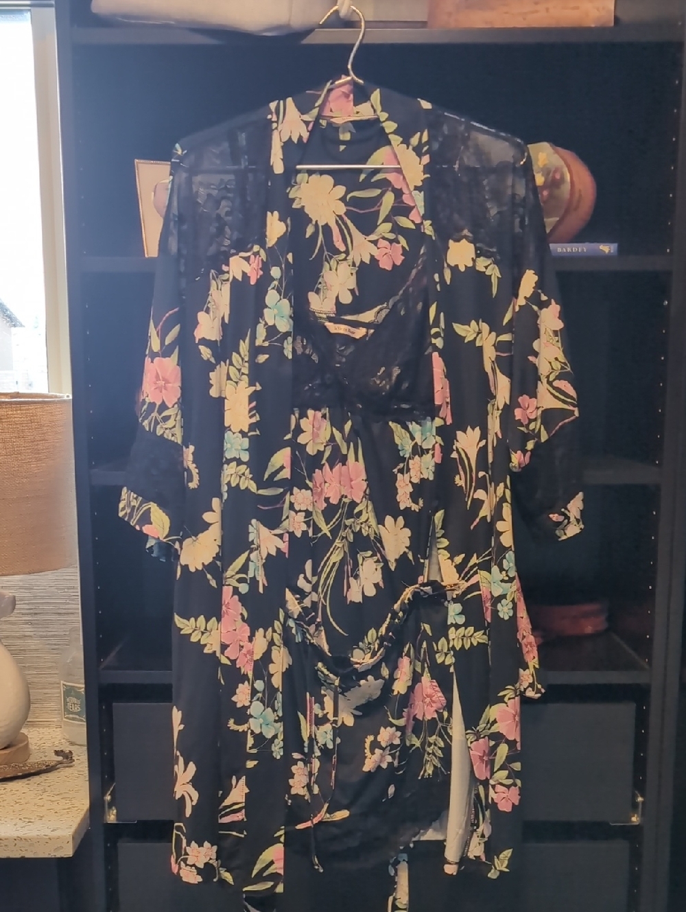 La Vie En Rose Three Piece Pajama Set